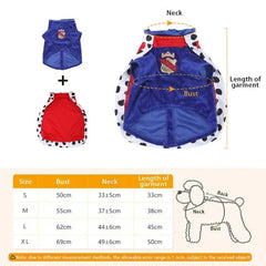 Halloween pet clothes for funny pet cosplay, featuring comfort and durability for festive occasions.